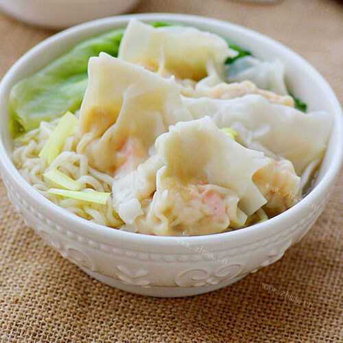 美味鲜虾云吞面
