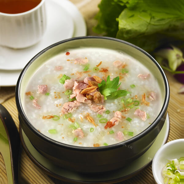 美味的腊肉粥的做法