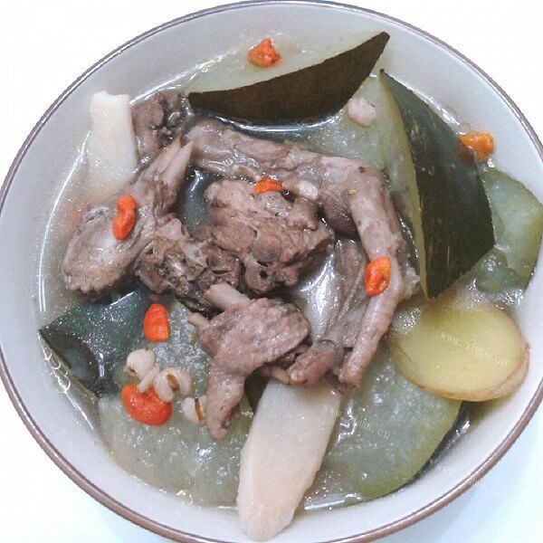自制鸭肉炖冬瓜