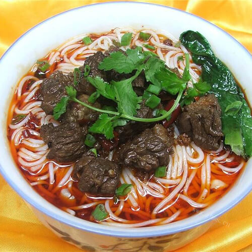 美味的花溪牛肉粉