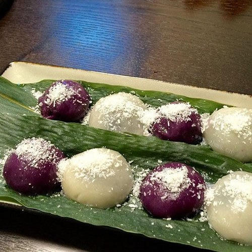 美味的蒸汤圆