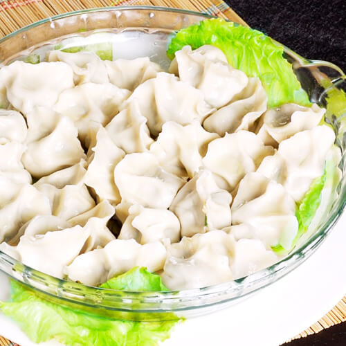 美味牛肉萝卜水饺