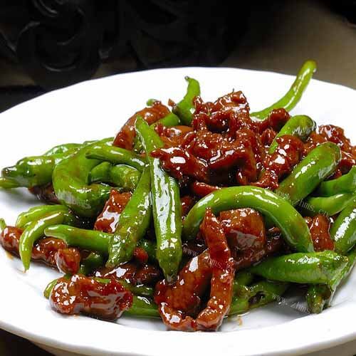 创意杭椒牛柳的做法 