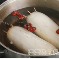 快捷糯米藕的做法做法图解5)