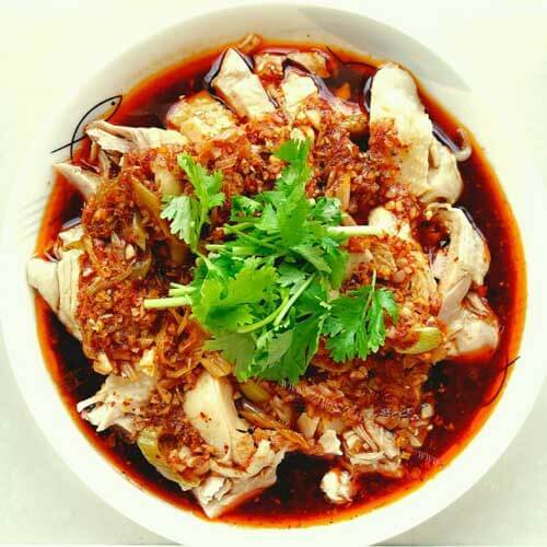 美味的红油鸡腿