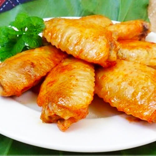 美味的焖鸡翅