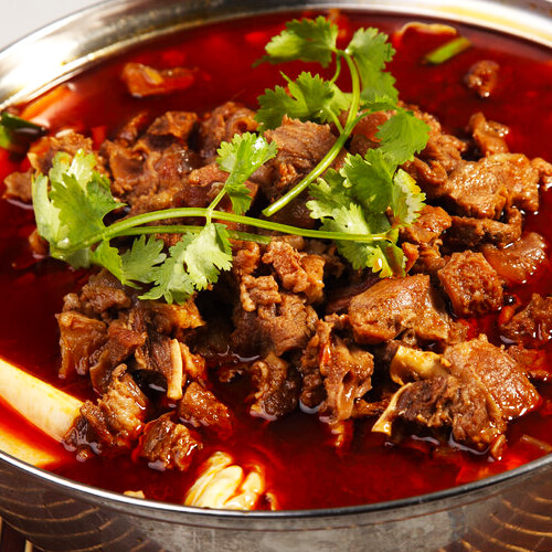 美味的麻辣牛肉汤锅的做法