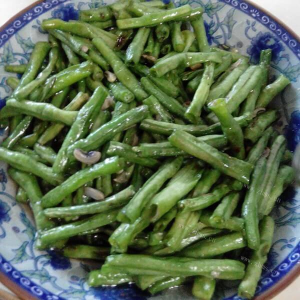 好吃的素炒豇豆