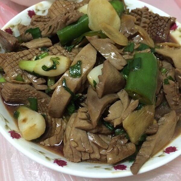 爆炒腰花的做法