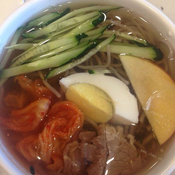 美味的朝鲜冷面的做法