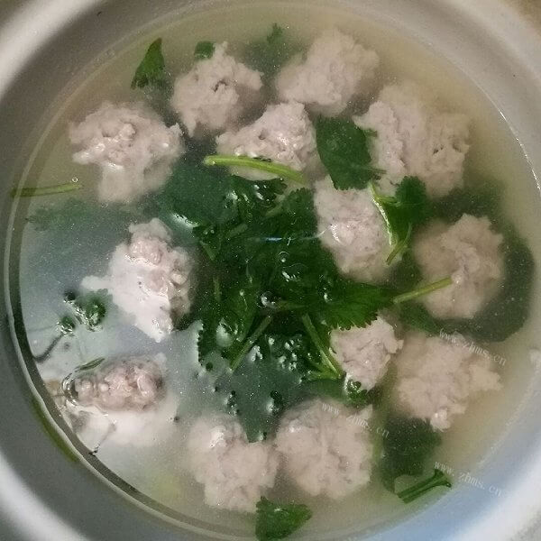 好喝的丸子汤的做法