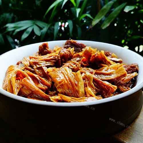 好吃的豆笋烧肉