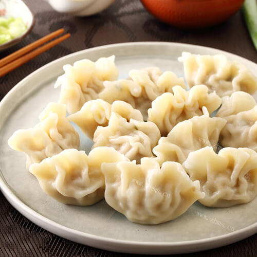 好吃的藕馅水饺
