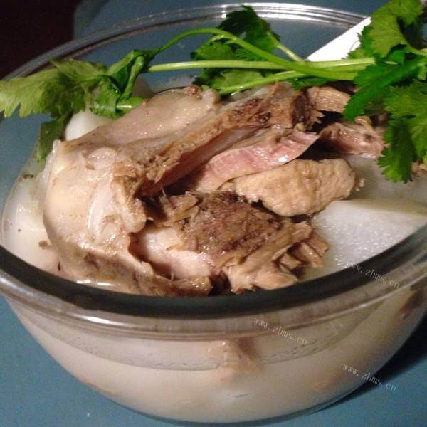 美味羊肉冲汤的做法