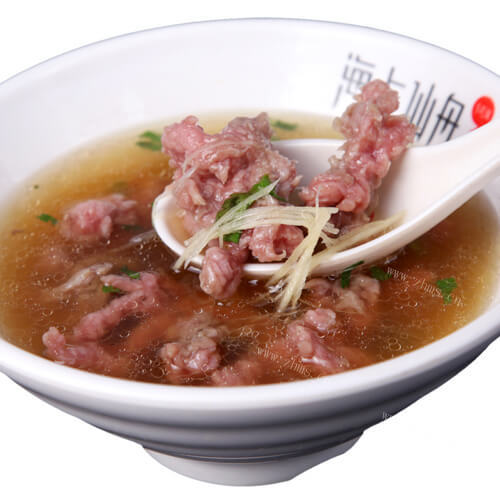 美味的牛肉豆腐羹的做法