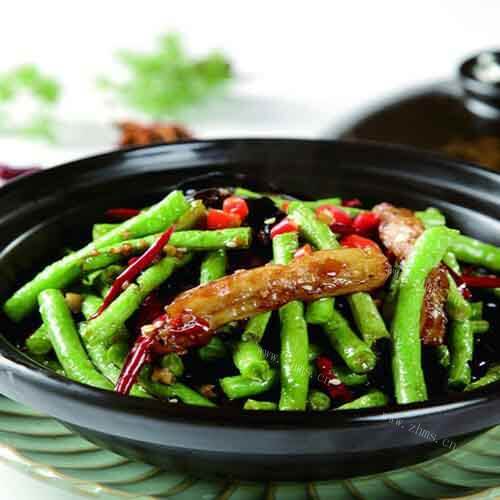 色香味俱全的豇豆茄子煲