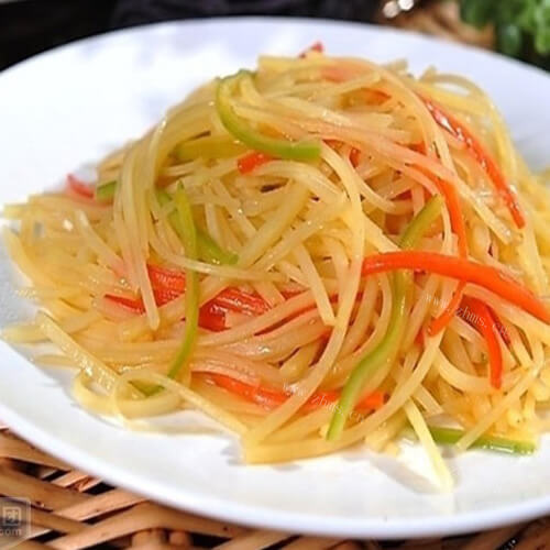 美味酸溜土豆丝