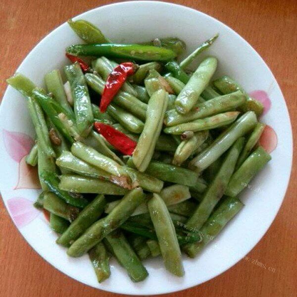 美味的素炒豆角