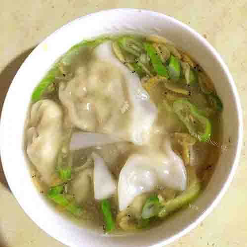 好吃的香菇猪肉混沌的做法