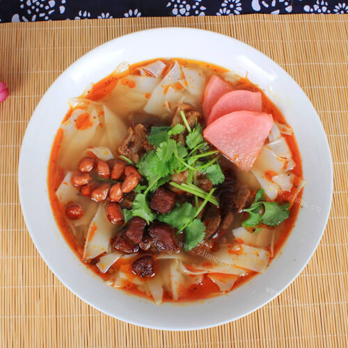 美味的贵州牛肉粉