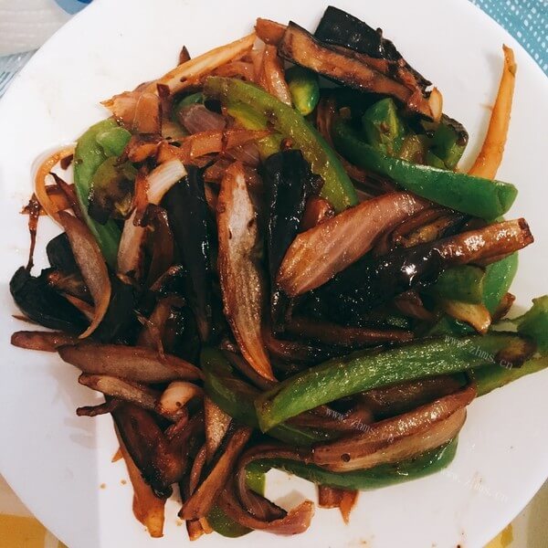 美味茄子烧辣椒