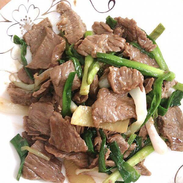 美味姜葱牛肉的做法