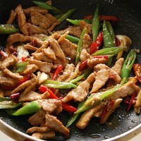 家常小炒牛肉做法做法图解8)