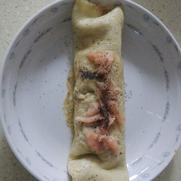 好吃的美味煎蛋卷