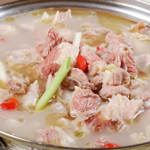 鲜香的铁锅羊肉的做法 