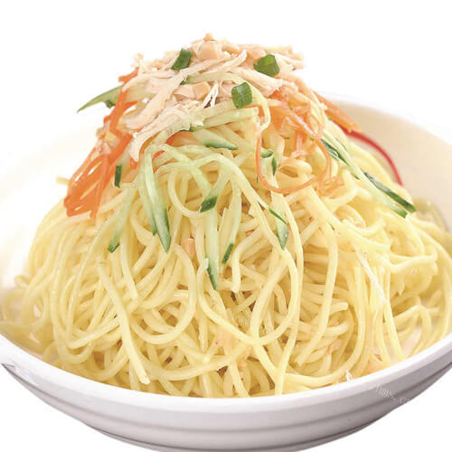 美味的鸡丝冷面的做法