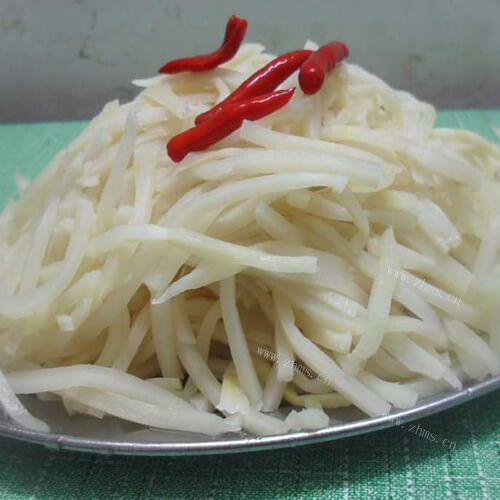 好吃的酸笋丝