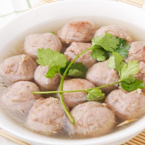 美味的牛肉丸子做法
