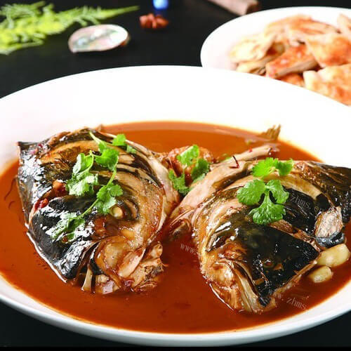 简单的鱼头泡饼的做法