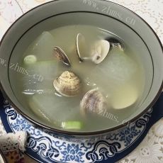 鲜美文蛤冬瓜汤的做法
