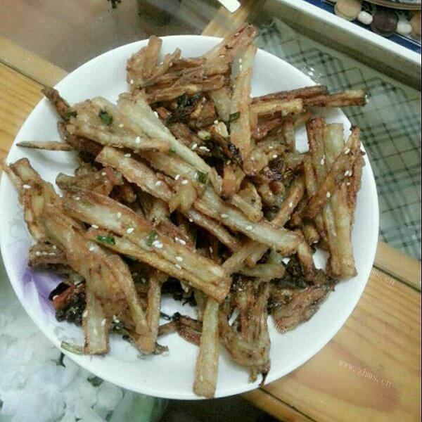 家常干煸藕丝
