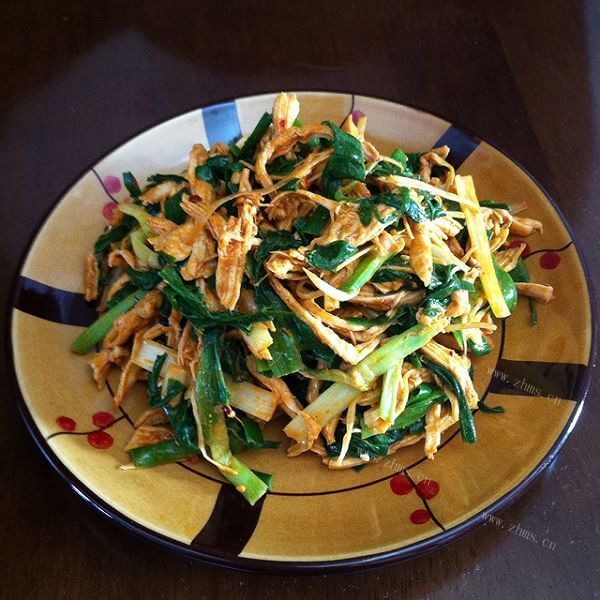简单豆芽拌鸡丝