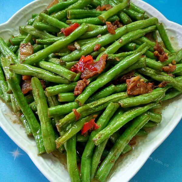 美味的干煸豇豆角