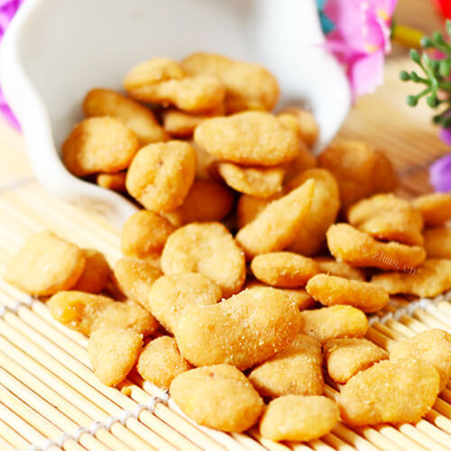 美味蟹黄蚕豆