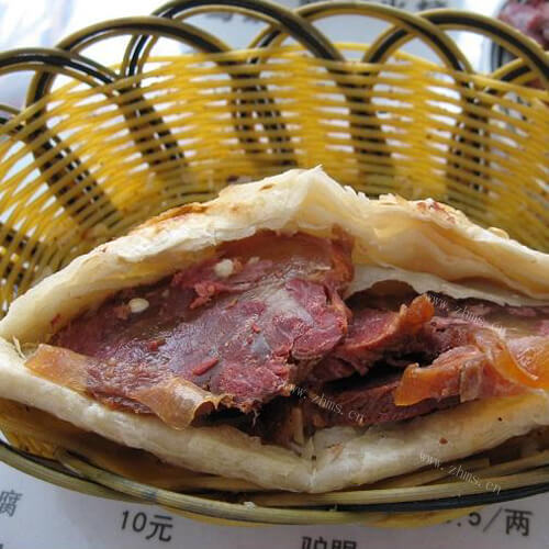 简单的驴肉烧饼的做法