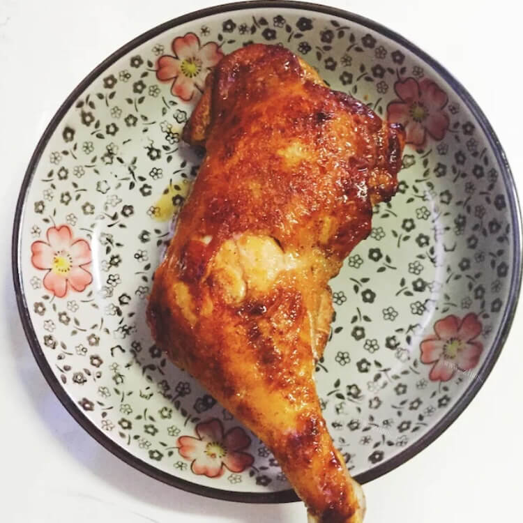 香煎鸡腿肉