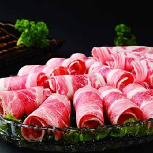 火锅羊肉卷做法