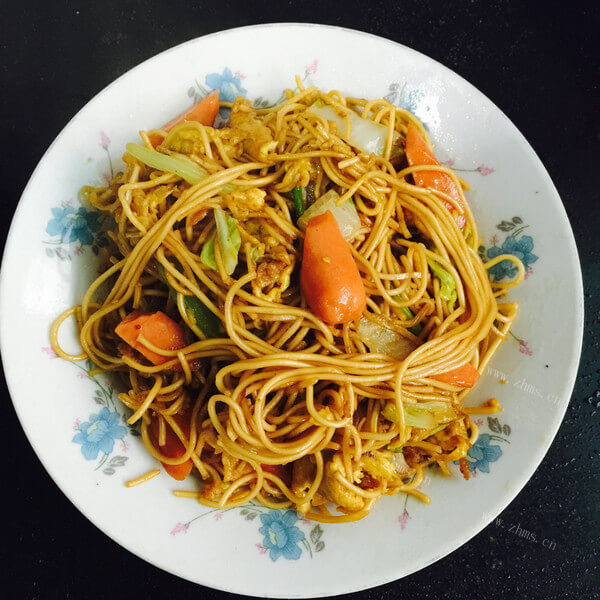 美味的炒面