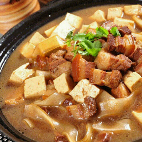 美味的醋椒豆腐