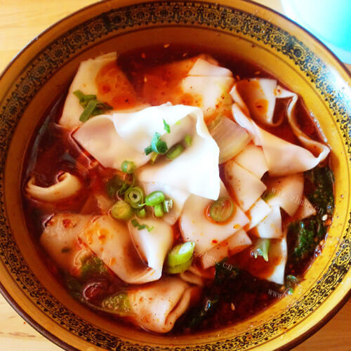 可口青菜猪肉馄饨馅的做法 