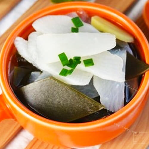 营养美味的海带萝卜汤