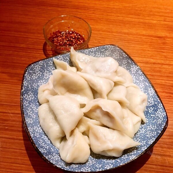 美味的羊肉水饺