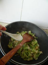 营养的麻香有机花菜做法图解10)