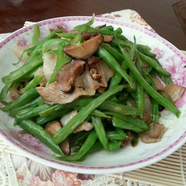 好吃的长豆角炒肉