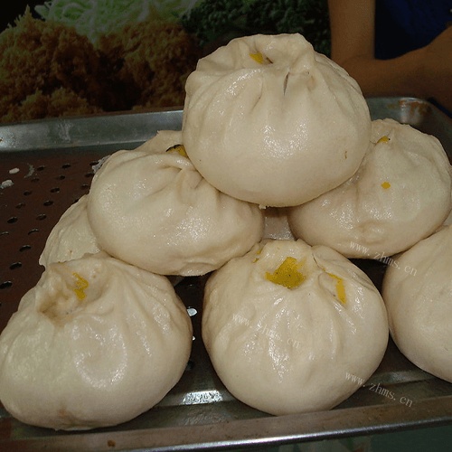 皮薄馅大豆角馅包子