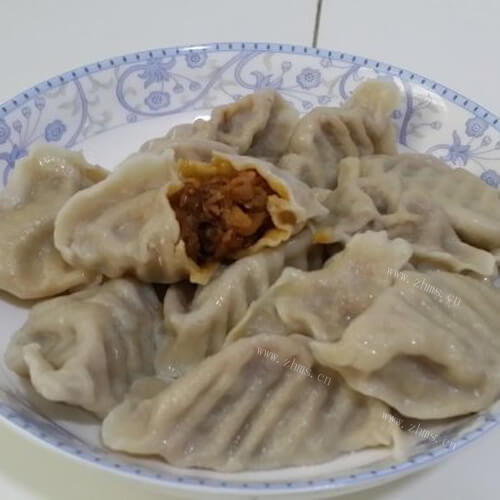 简单的豆角肉水饺